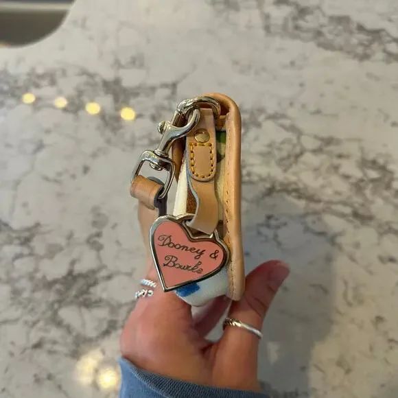 Vintage Dooney and Bourke Clutch Wristlet Fun Colorful Pattern Y2K - Picture 4 of 10